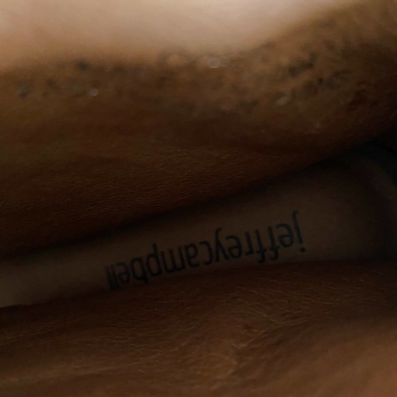 Jeffrey Campbell Cors Lace Up Bootie Sandal Gray Suede Corset Block Heel… - Picture 9 of 10